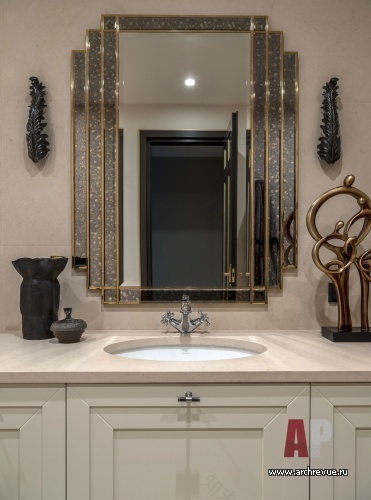 莫斯科西南角带全景窗可看莫斯科大学高楼的彩色公寓室内设计丨俄罗斯莫斯科丨Гончар Ольга,Лобынцева Софья-53