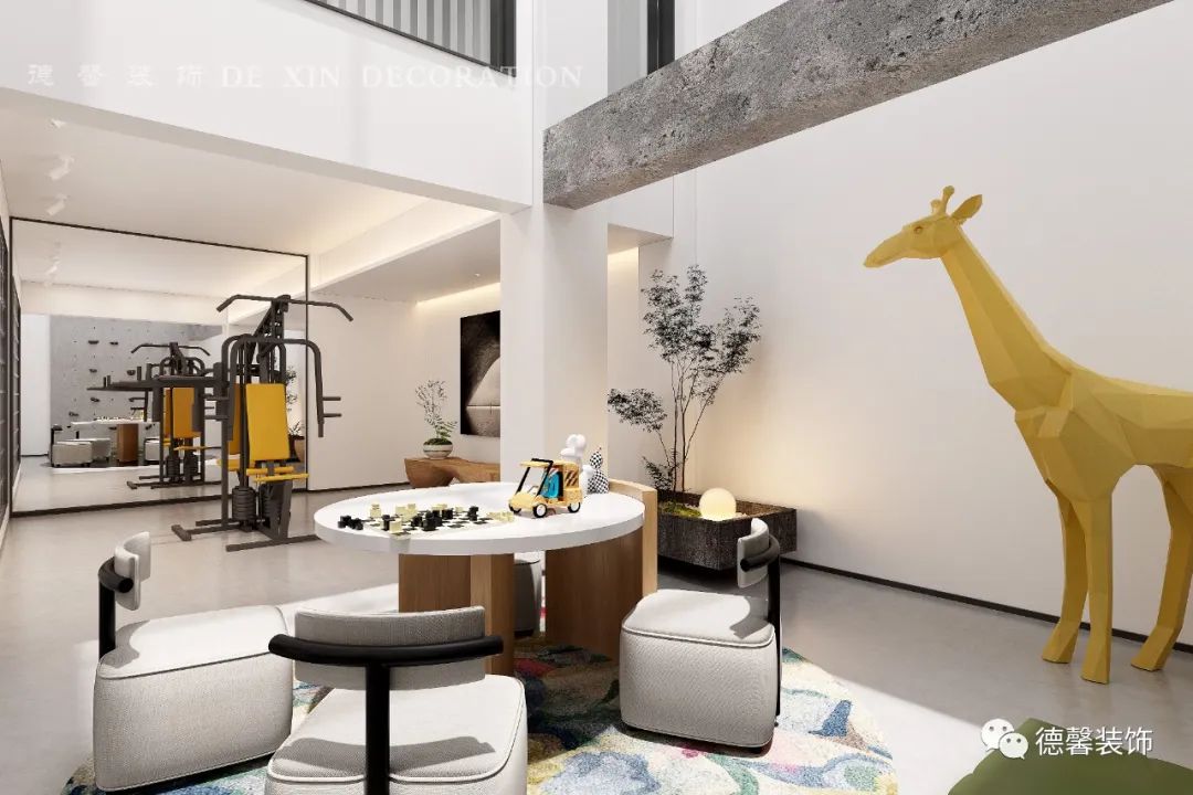 藏珑府现代艺术叠墅设计丨中国广州丨德馨装饰-33