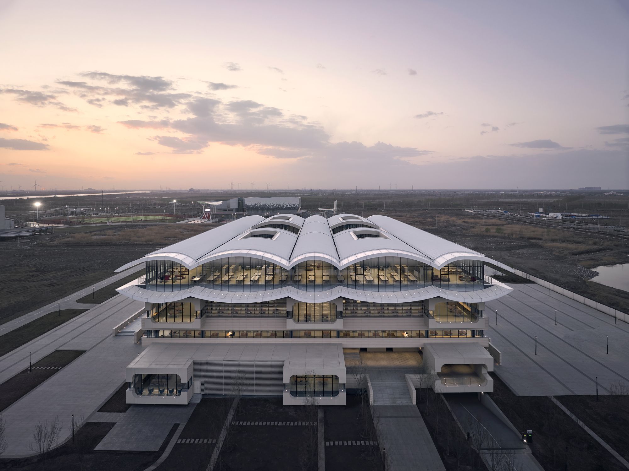 LIBRARY AND SCHOOL GATE OF CAUC | TJAD ORIGINAL DESIGN STUDIO - ARCH2O-7