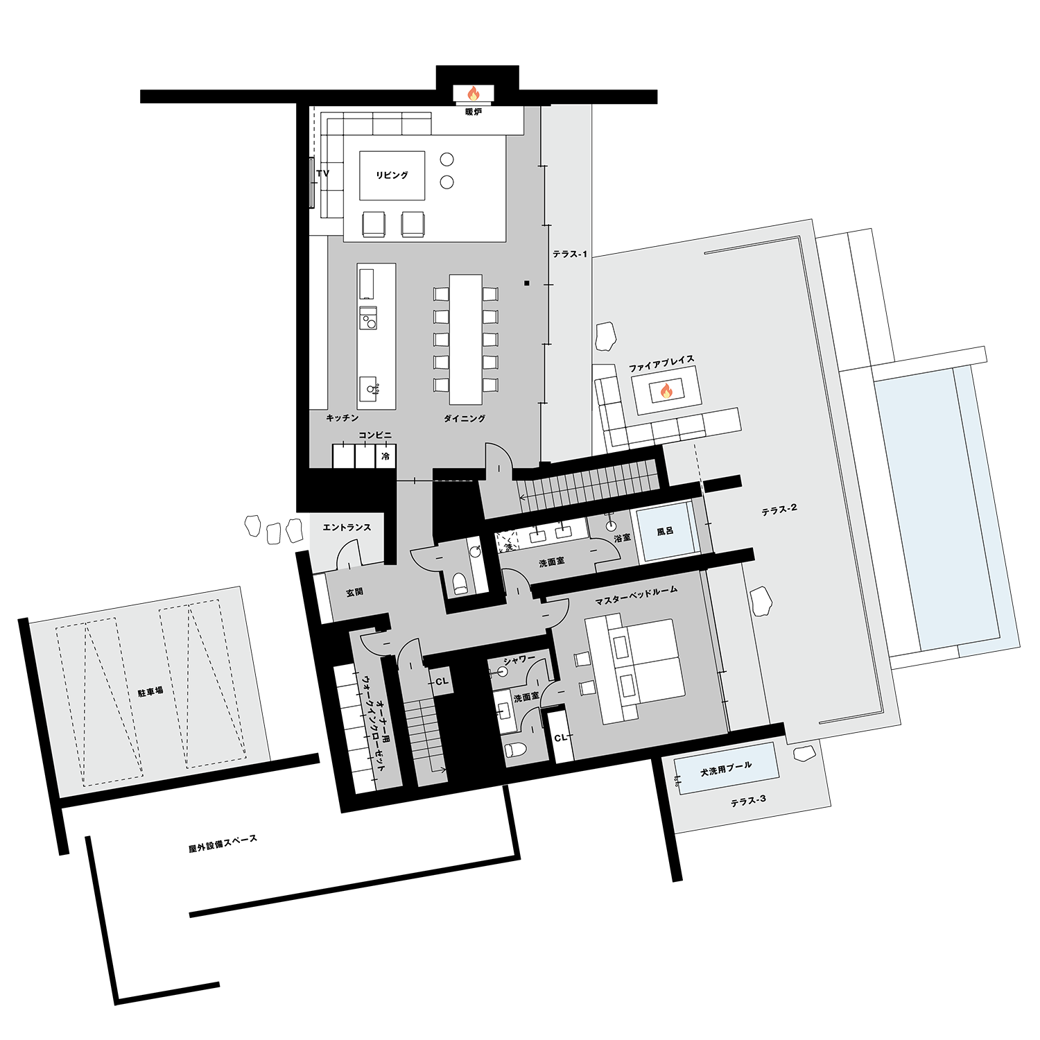 日本群马县水上町 NOT A HOTEL 温泉别墅丨SUPPOSE DESIGN OFFICE-84