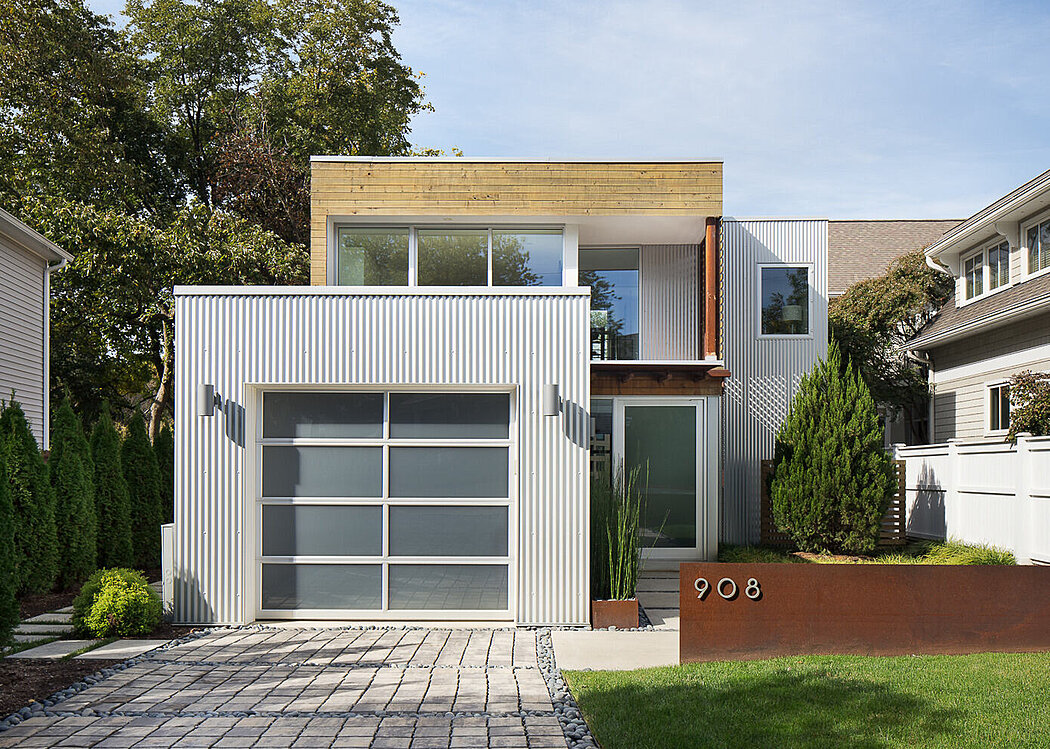 Spa Creek House · 与水景完美融合的现代住宅设计丨马里丨Grid Architects-10