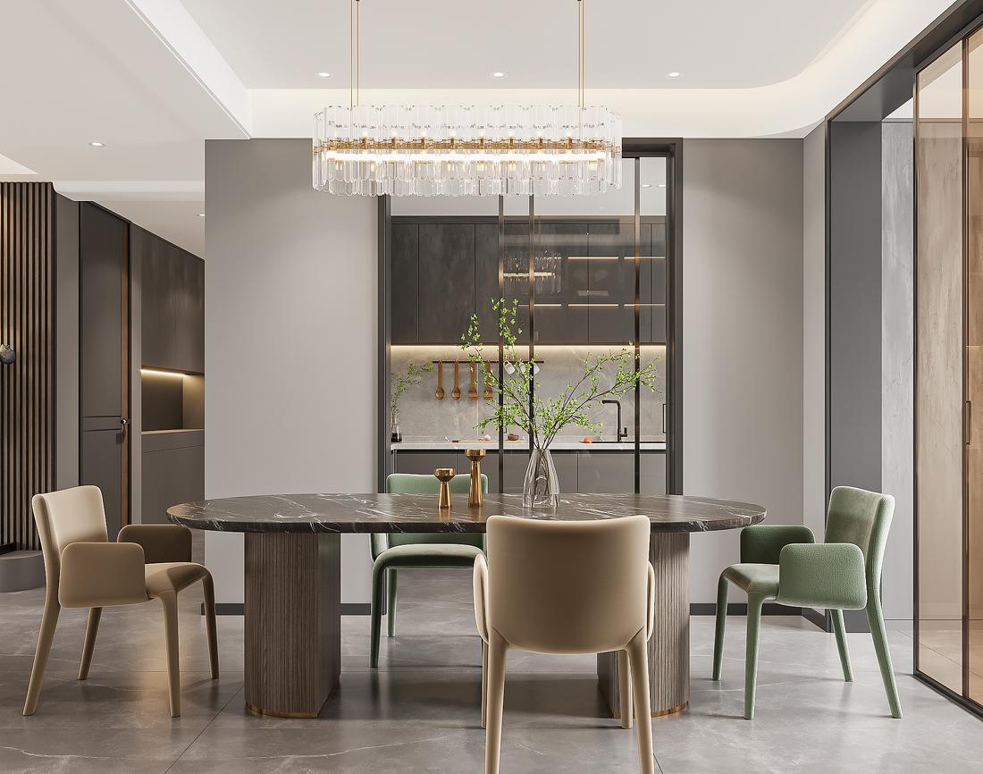 现代轻奢美学空间设计-12