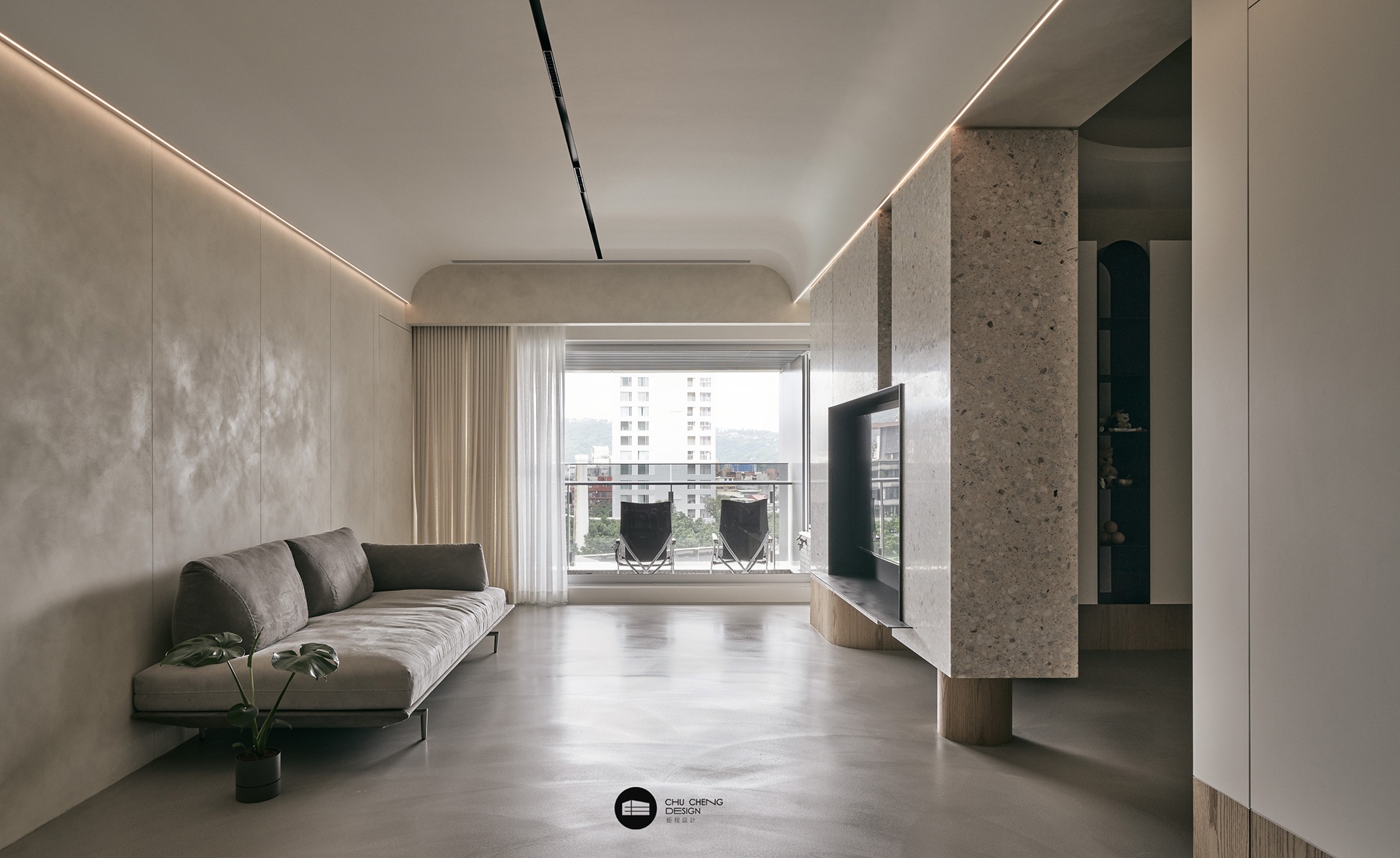 台北L宅 悬浮设计的美感 | 钜程空间设计-2