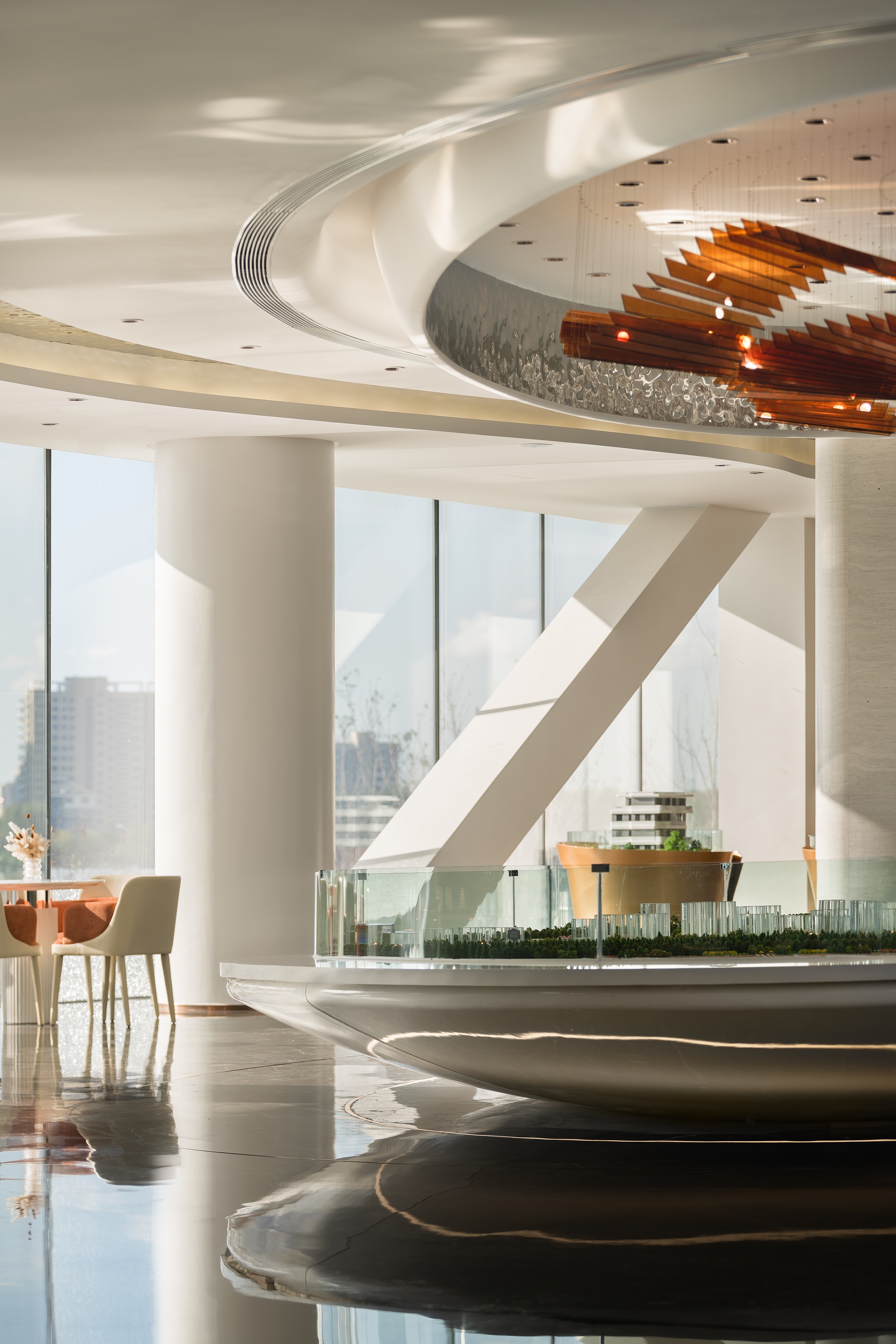 荣成自在澜湾销售中心丨中国山东丨元禾大千（软装）,天翊设计（硬装）-41