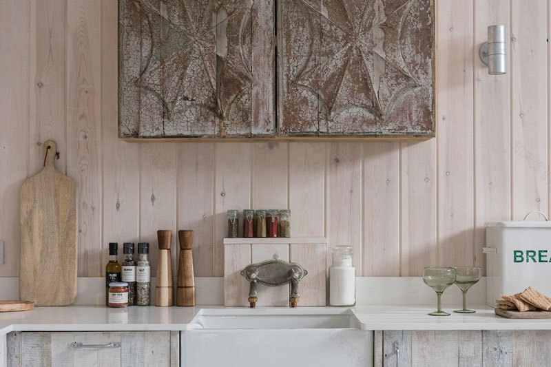 英格兰 Cornwall 木质装饰的温馨度假小屋-9