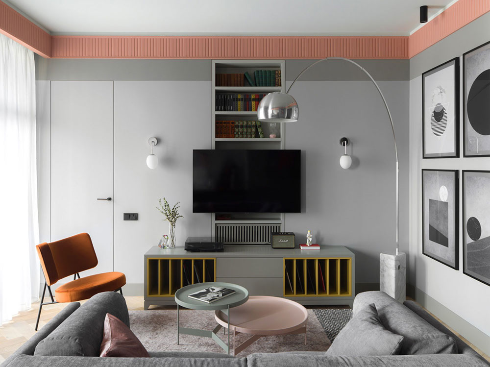 摩登莫斯科公寓的炫彩魅力-3