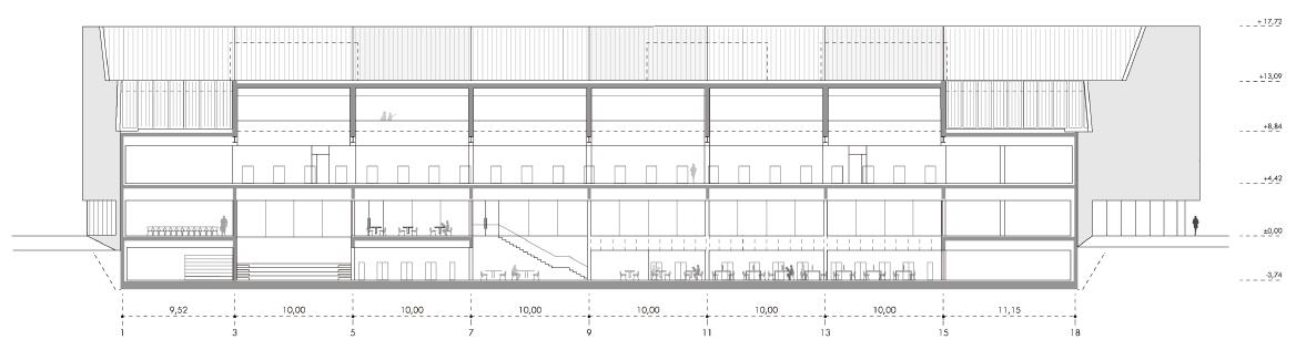 西班牙科尔多瓦公共图书馆 | 绿意盎然的铝制文化之门-18