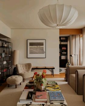 充满艺术感的家·湖畔公寓（Lakeview Apartment）丨瑞士日内瓦丨Omoro Studio