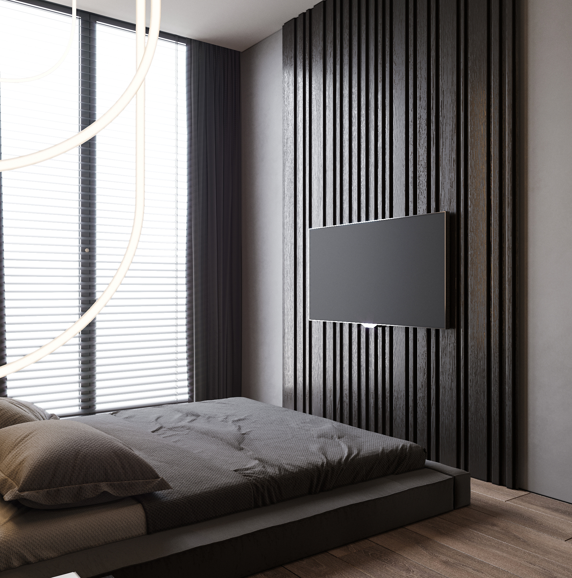 Gray Bedroom Design-4