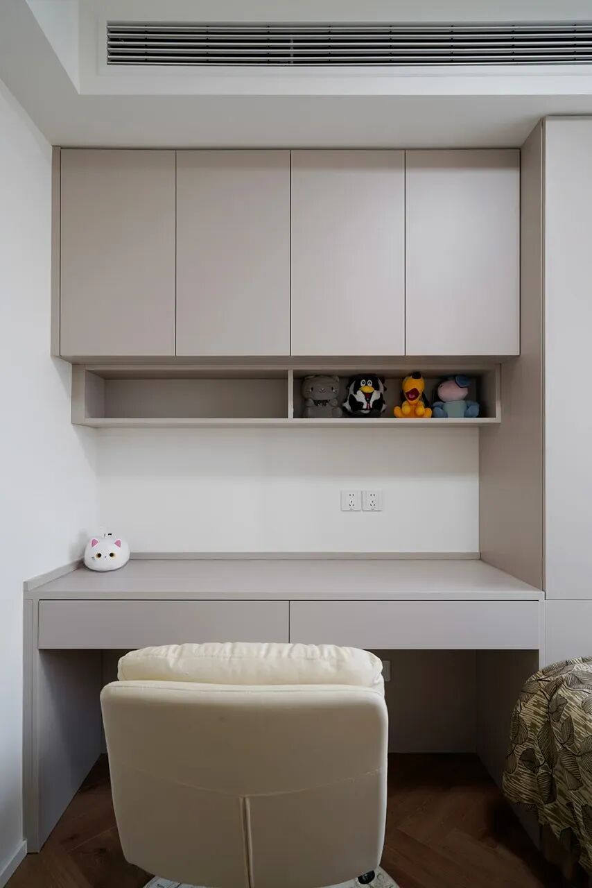 昆明13万打造125㎡现代轻法式三居，黑白配色的极致优雅，每一寸都美到骨子里！-41