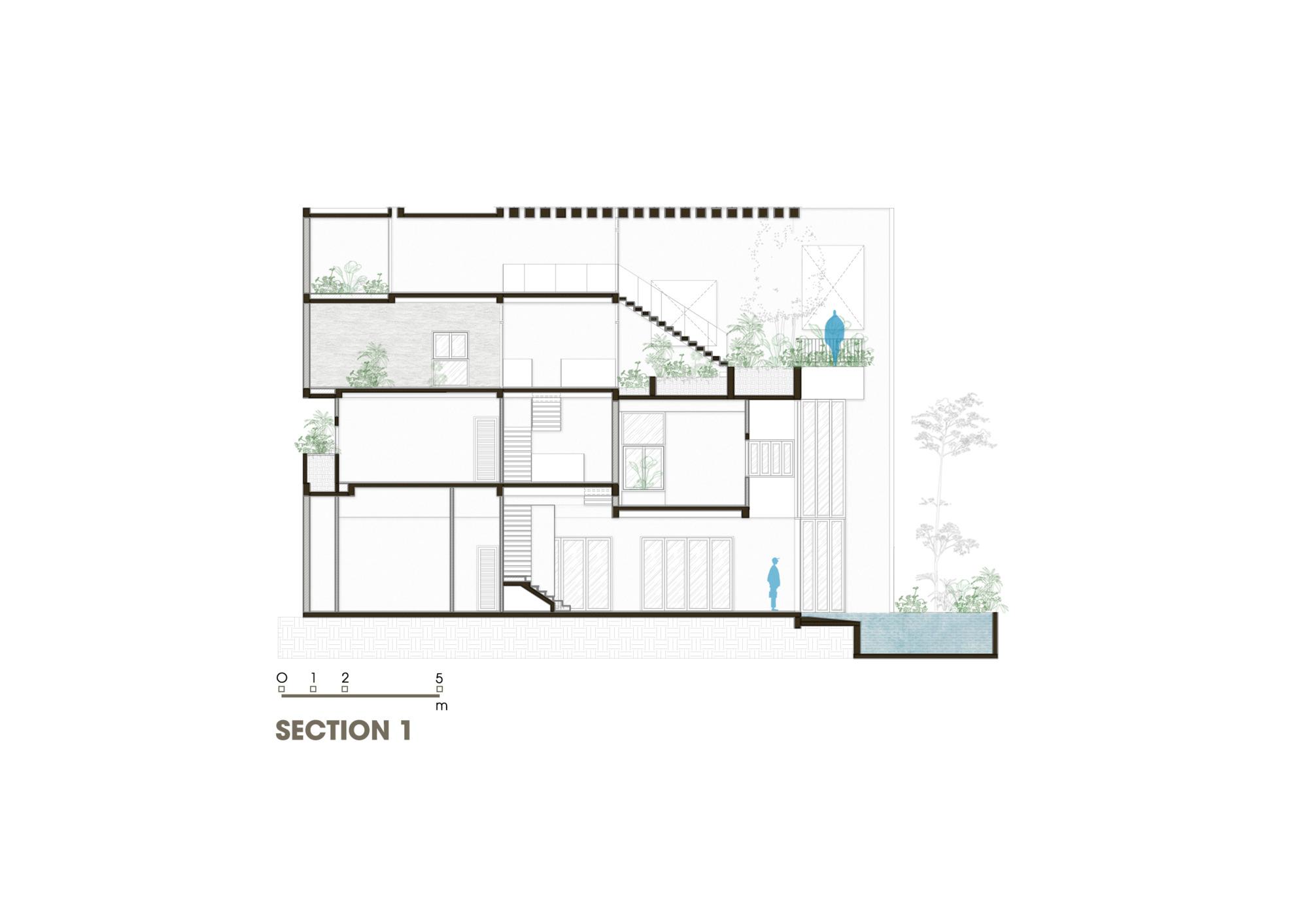 天空花园住宅丨越南丨Pham Huu Son Architects-23