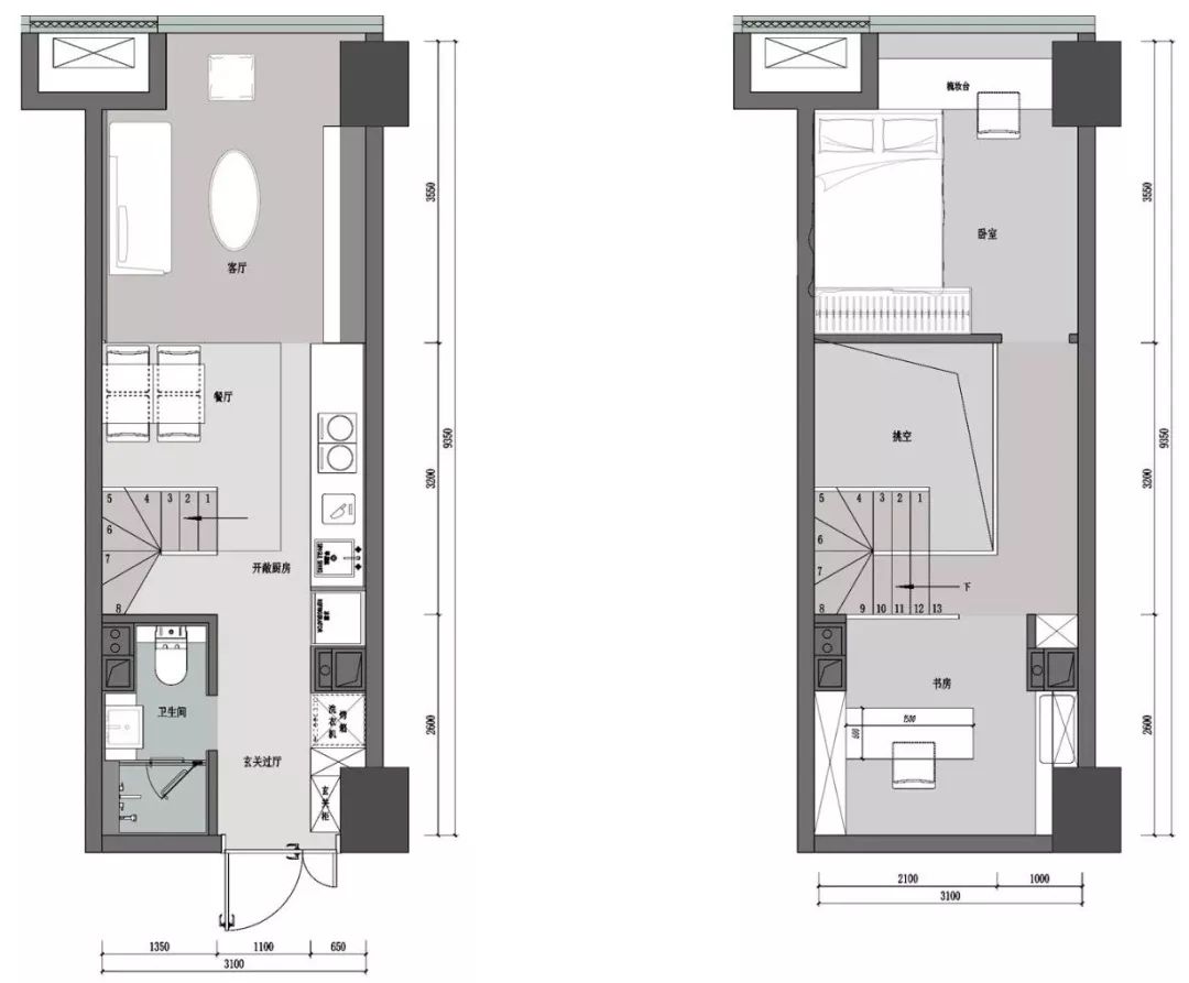 绿地兴港·航都会 | 小空间大欢喜的室内设计-15