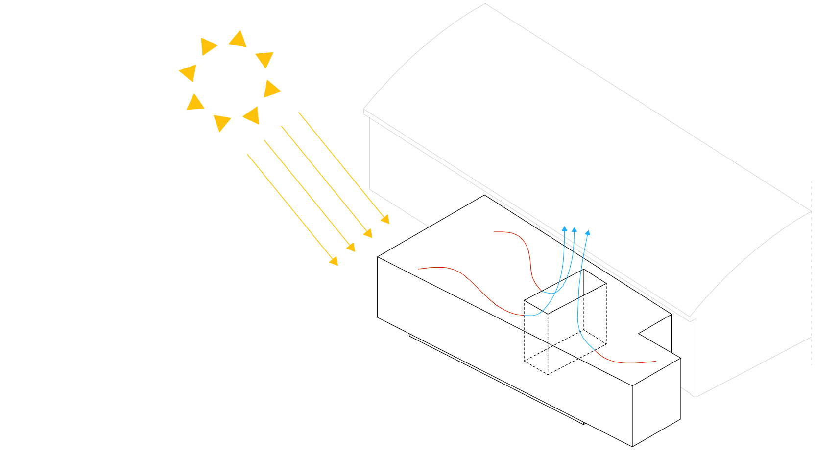玻璃之屋 · 木质壁炉展示空间的扩建与创新-35