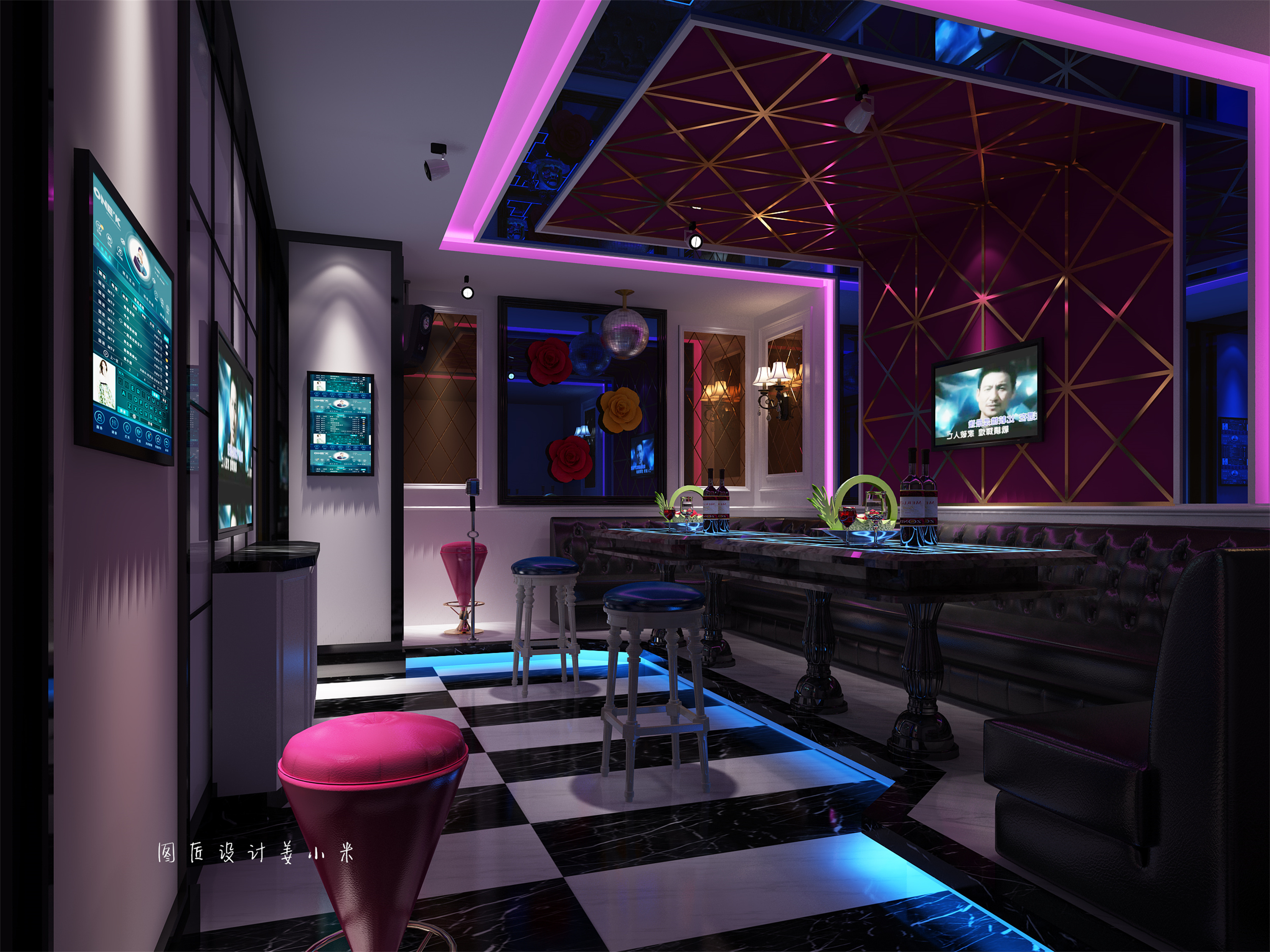 潮奢新娱代KTV派对空间-2