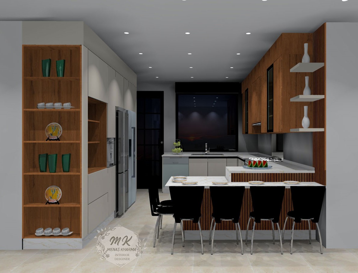 laminate kitchen Modern style-0