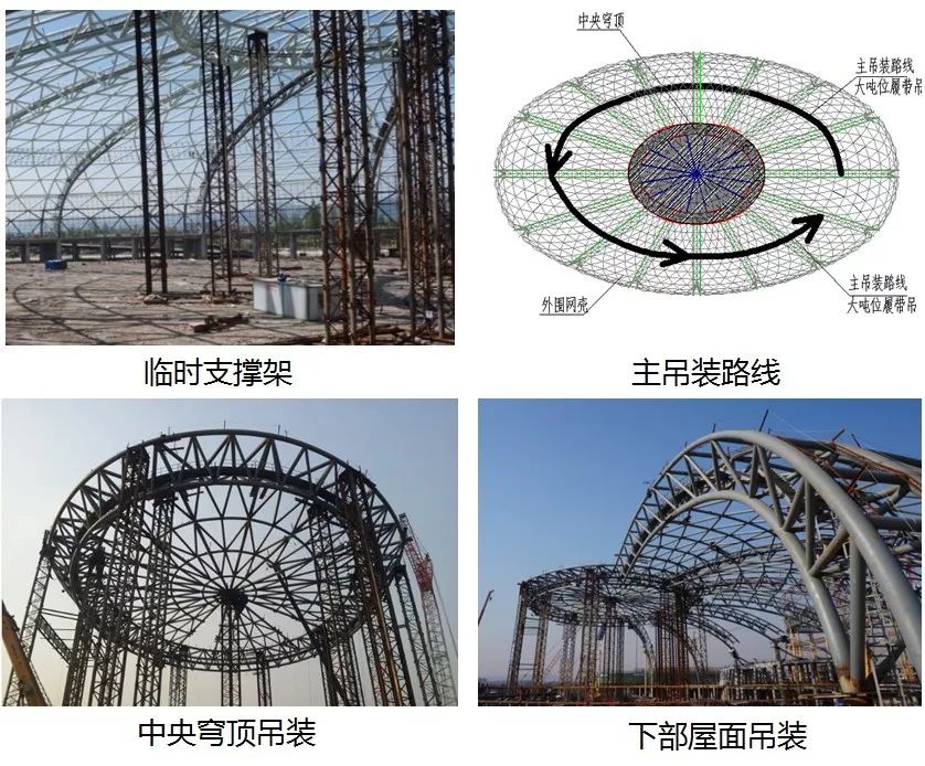 绍兴金沙•东方山水休闲中心 | 巨型钢桁架组合弦支网壳结构之美-147