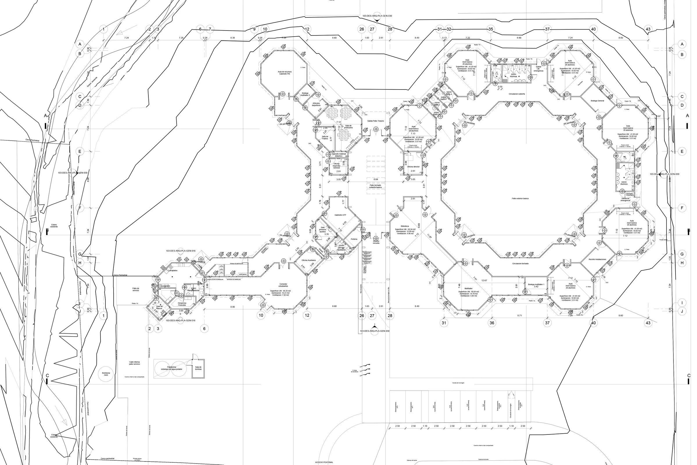 La Piedra 学校丨智利圣地亚哥丨Correa 3 Arquitectos-41