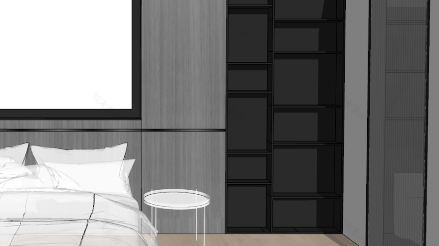 三十度灰,线条叠绘的高级空间 | 皋邸设计-42