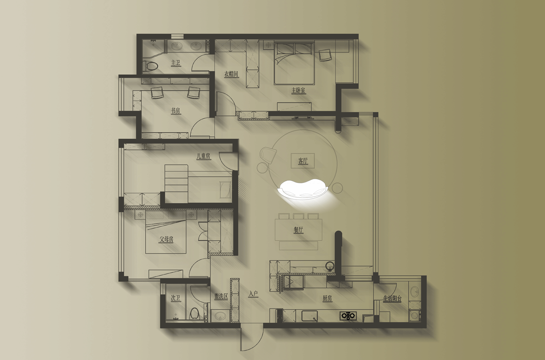 廖老师家的新房子丨设计师宋夏-66