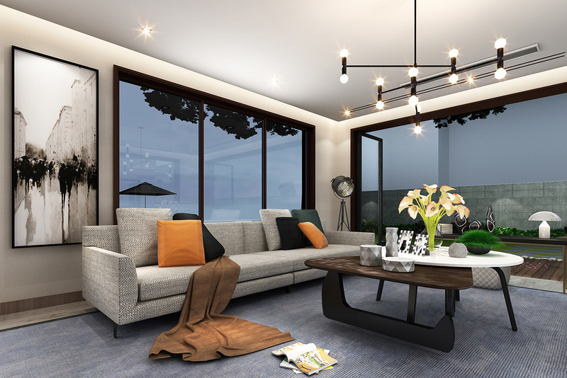 青浦湖畔佳苑480平现代别墅设计-13