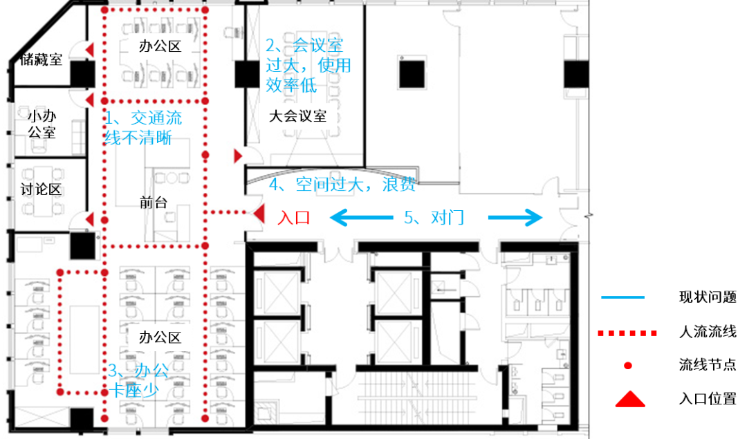 《道德经》启发下的办公空间改造丨建筑设计四所-19