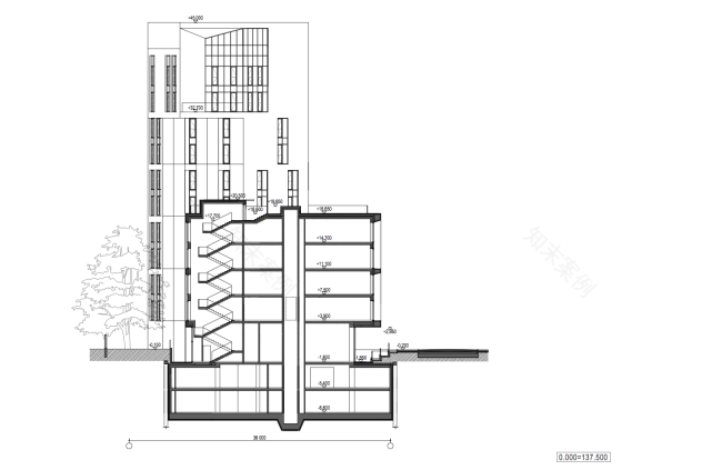 Burdenko街带地下停车场的公寓楼丨俄罗斯莫斯科丨Sergey Skuratov architects-63