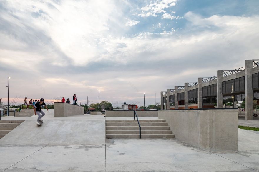 墨西哥 Heroica Cárdenas 市 Cañales Skatepark | 以公共空间促进社区互动与青年融入-26