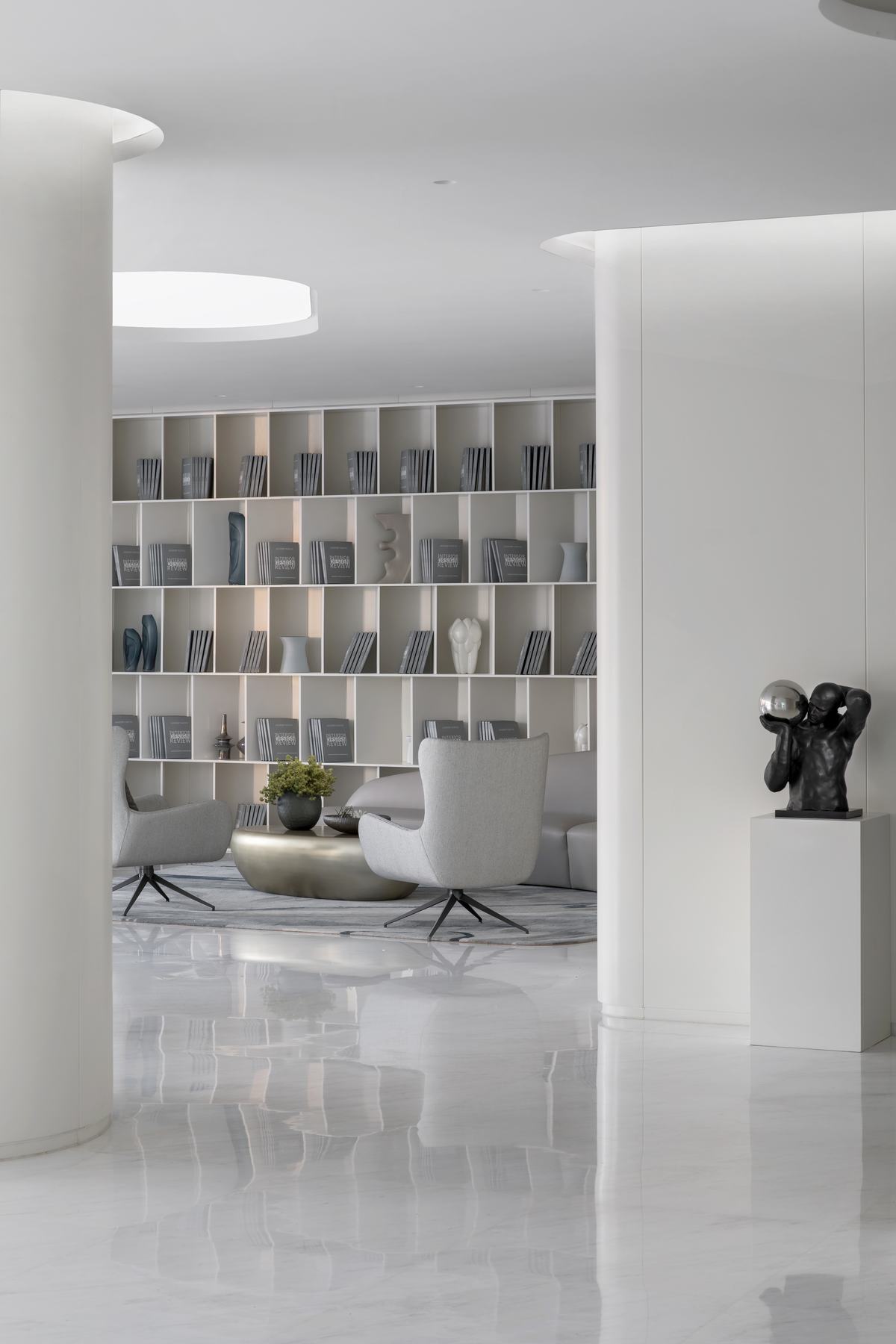 极简、艺术、智能未来的空间 | HY和易国际空间设计-21