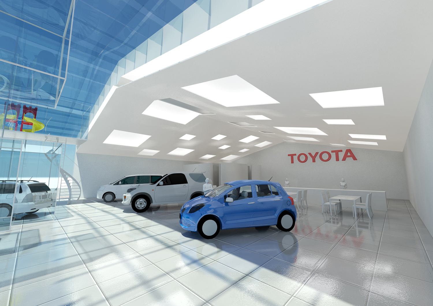 丰田汽车经销商大楼-11