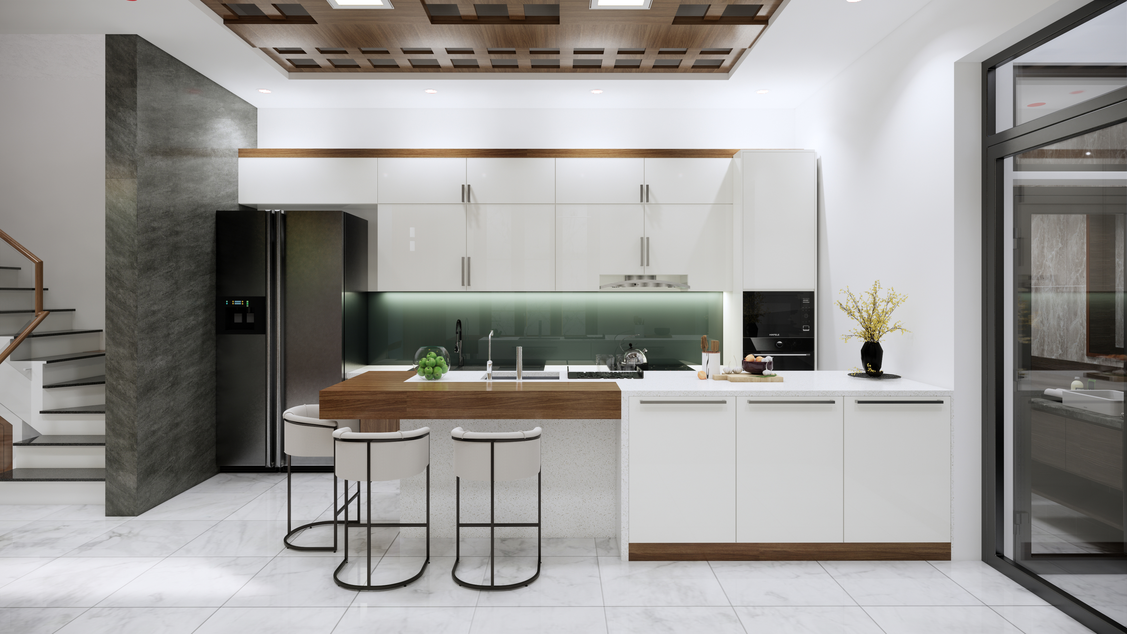 NÔI THẤT NHÀ PHỐ 4 TẦNG - HIỆN ĐẠI-6