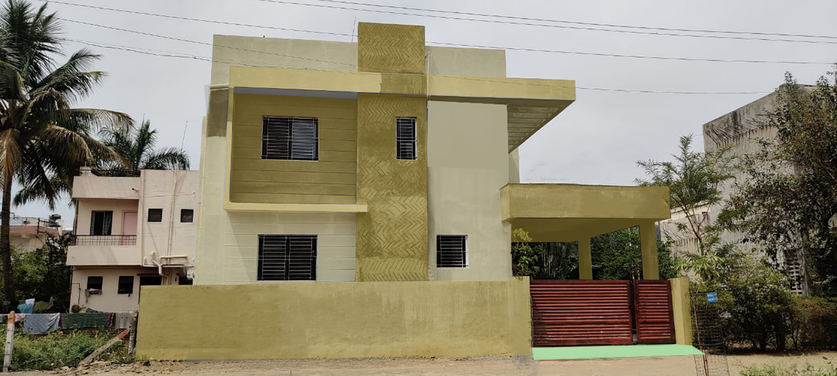 Anastasiya Gushchina 打造现代简约别墅，巧妙运用层叠与切割设计-1