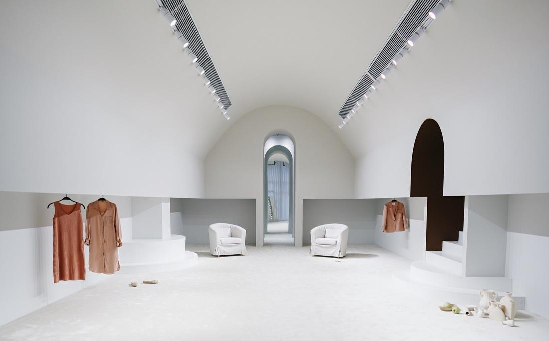 Mushroom 服装店 | 圆拱形空间的趣味与灵动-22