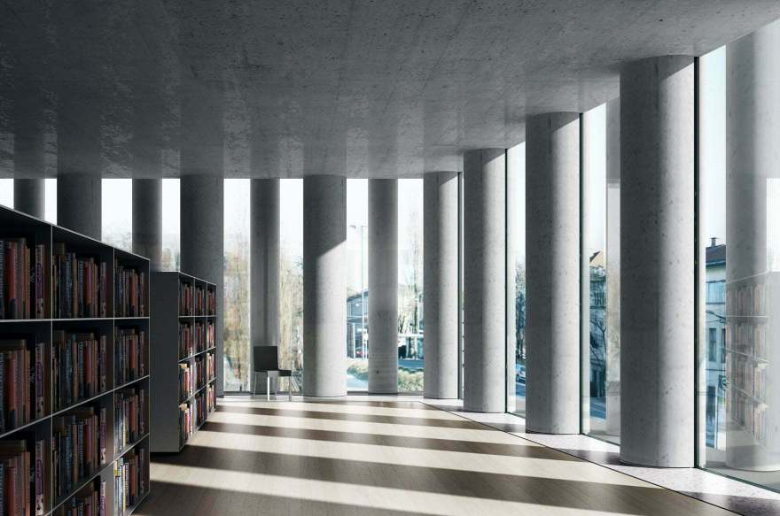 NUK II – 卢布尔雅那国家和大学图书馆二期丨Bevk Perović arhitekti-10