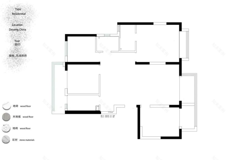 极简黑白灰,温润木色的诗意空间丨中国德阳丨憬致 | Design-21