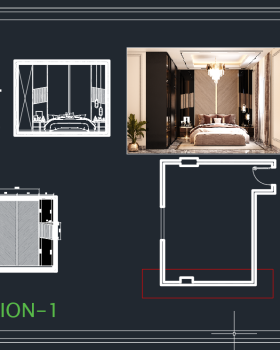 Electrical and furniture shopdrawing