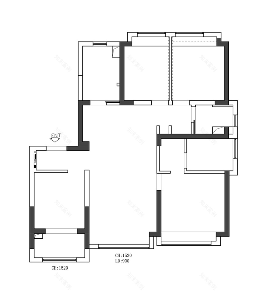 115㎡精装房改造丨7kkdesign-5