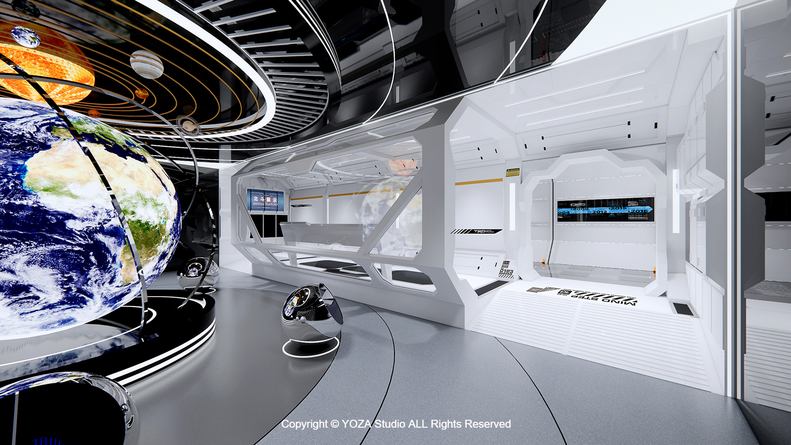 国网思极位置（吉奥）展厅–STATE GRID THINK EXTREME POSITION SHOWROOM-9