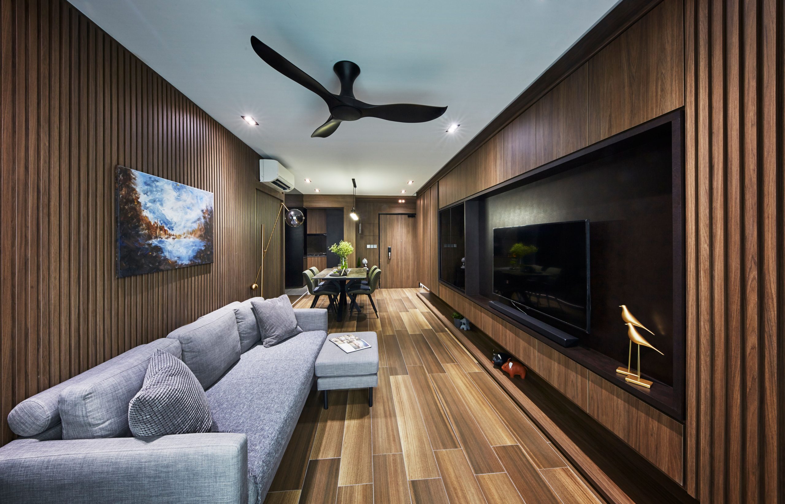 Fernvale Road 4RM HDB 转售住宅室内设计丨新加坡丨The Interior Lab-20