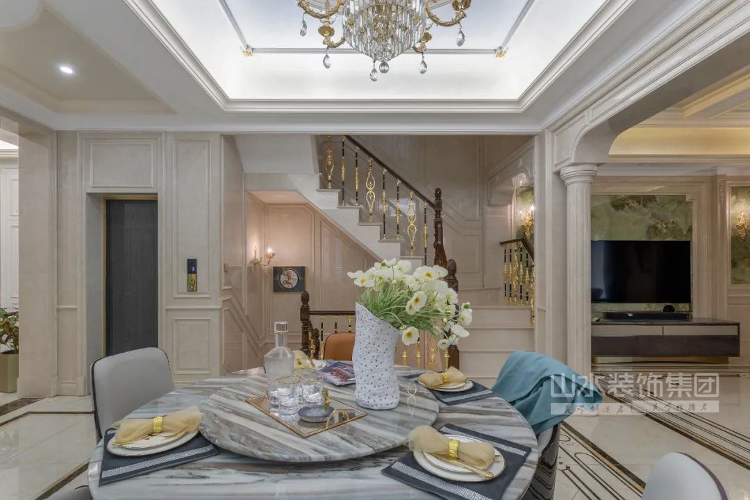 雍景半岛欧式别墅设计丨王晓静-15