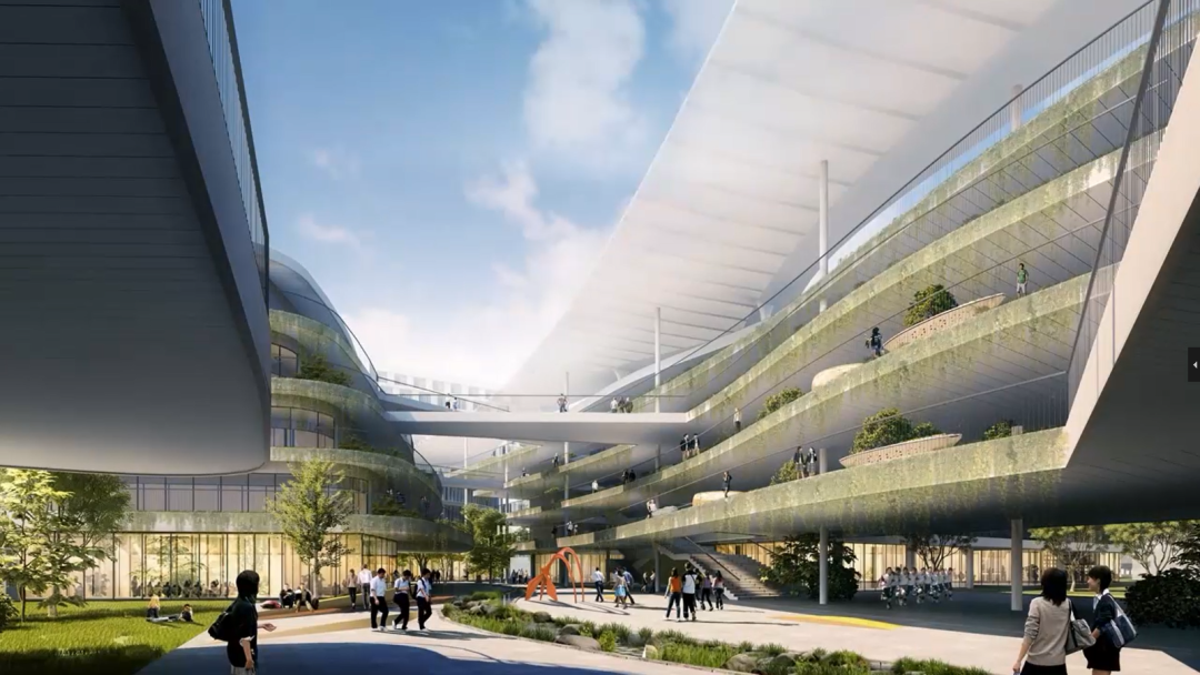 深圳市第二十四高级中学新建工程丨中国深圳丨深圳机械院建筑设计有限公司,RUR ARCHITECTURE DPC等-14