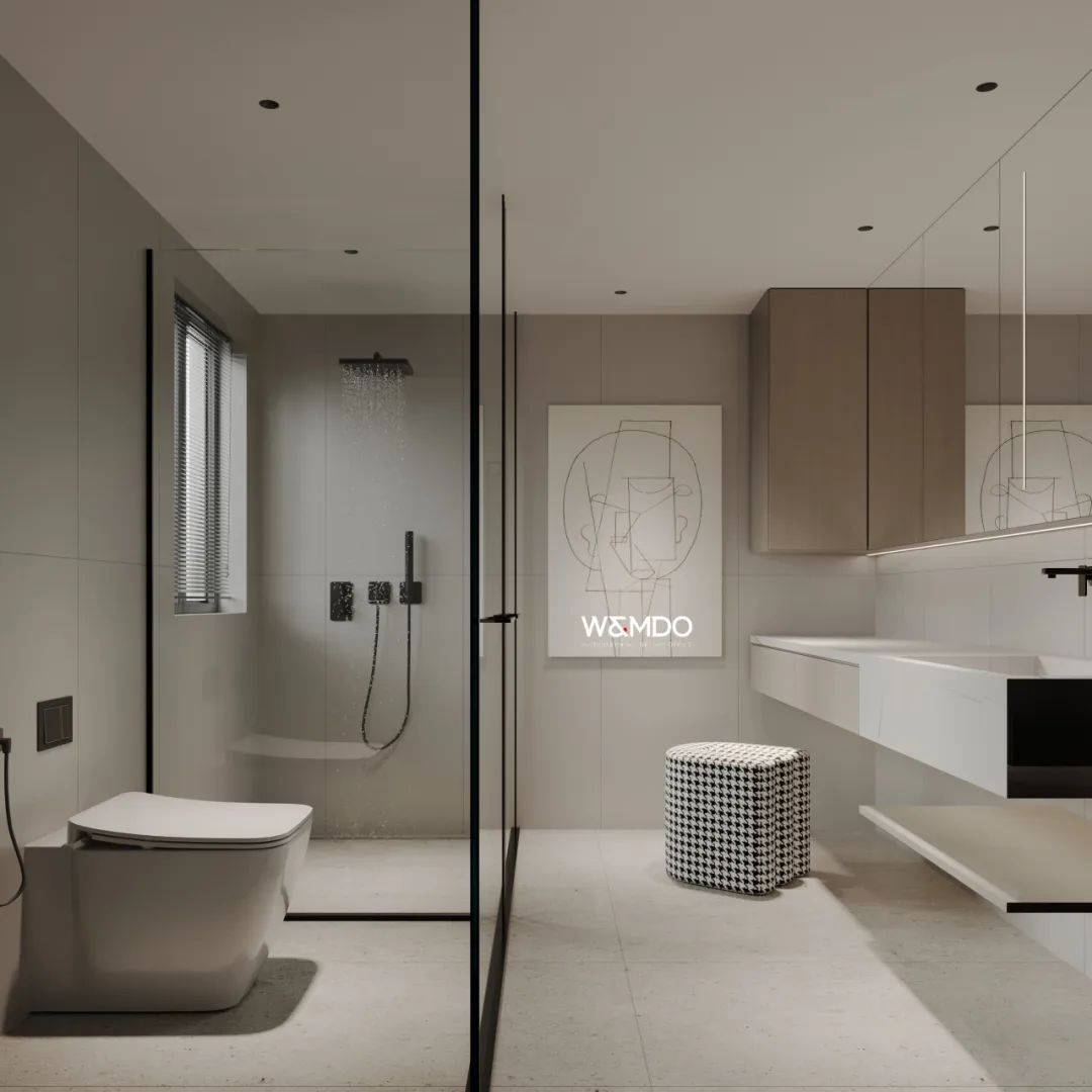 乐山 170 平简约家居 · 温馨治愈空间丨中国乐山丨W&MDO-52