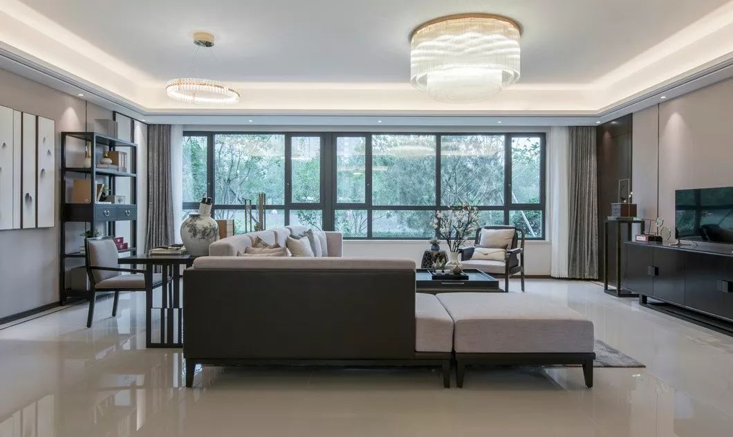 大地色与中式蓝的完美融合，打造优雅简约的人居空间-50