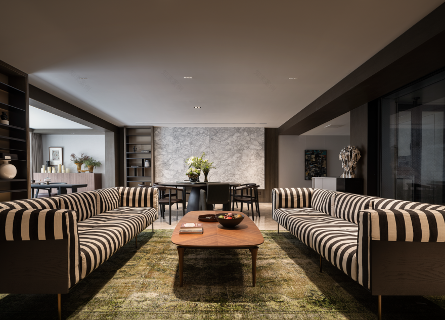 源邸合院丨中国西安丨西安雍宅空间设计-17