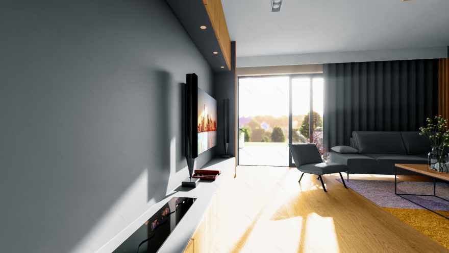 单户住宅现代风格底层设计丨Adam Soiński & Ewa Mulak SMstudios-4