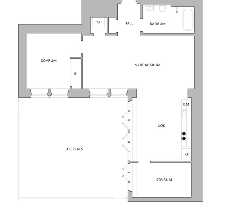 城市中心梦幻家园 | 明亮舒适的一楼公寓带私人庭院-27