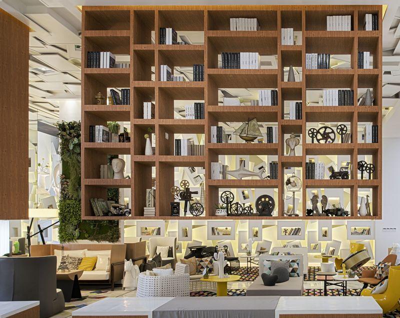 青岛万科桃花源售楼部 | 创新空间设计，彰显独特风格-9