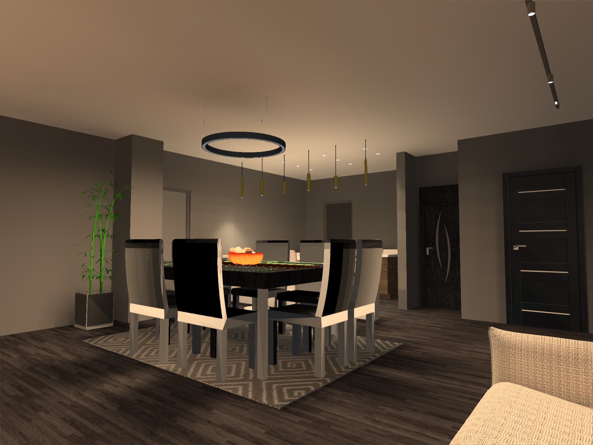 Living room Interior Lighting design-5