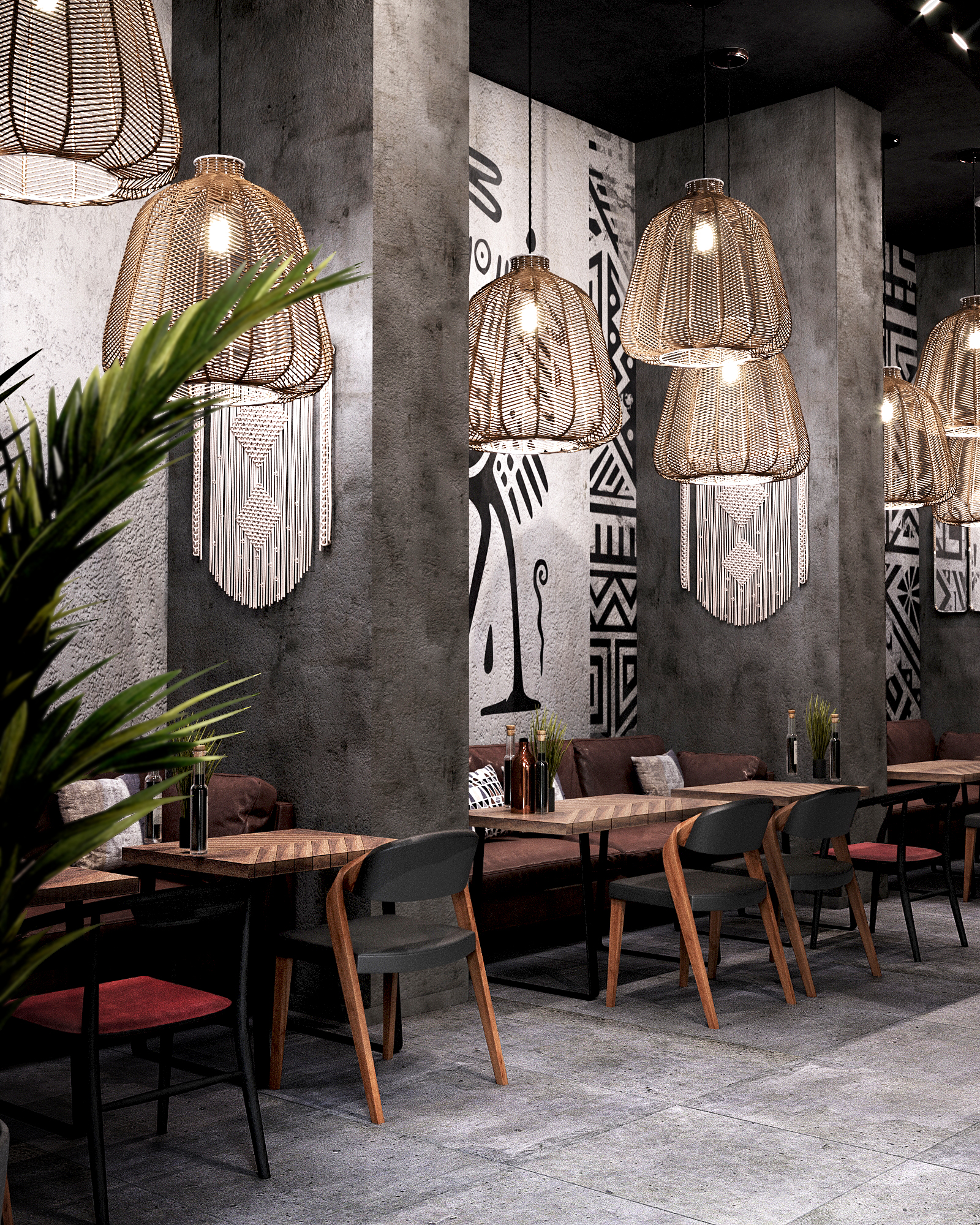 B O H O fast food restaurant Astana-0