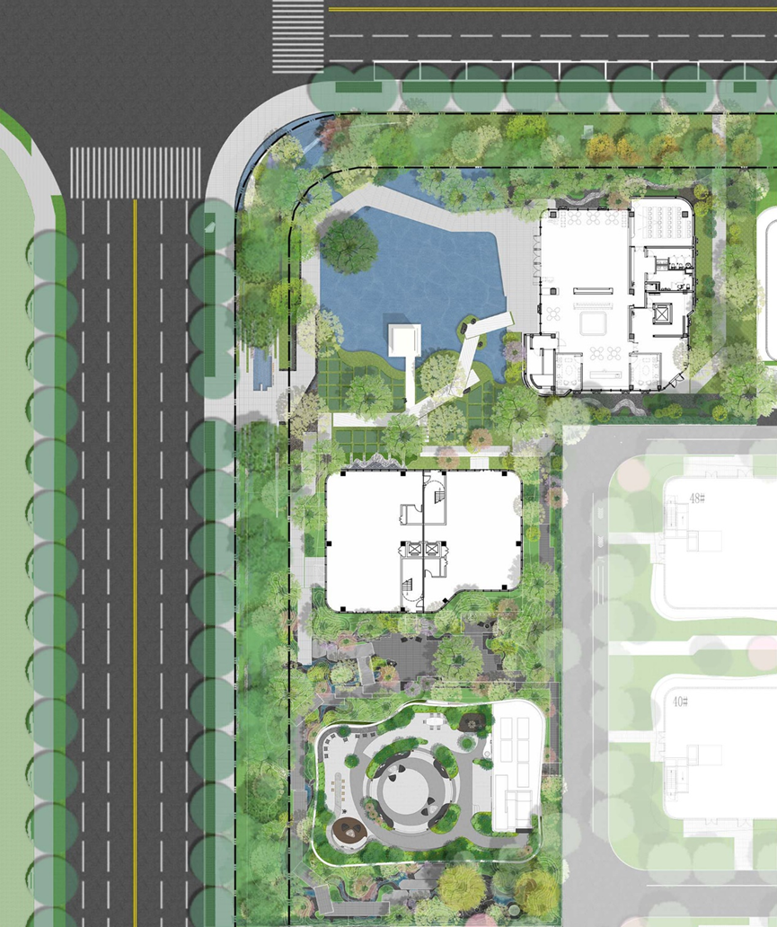 杭州天瑞金MAX科技园丨中国杭州丨阿普贝思景观设计-22