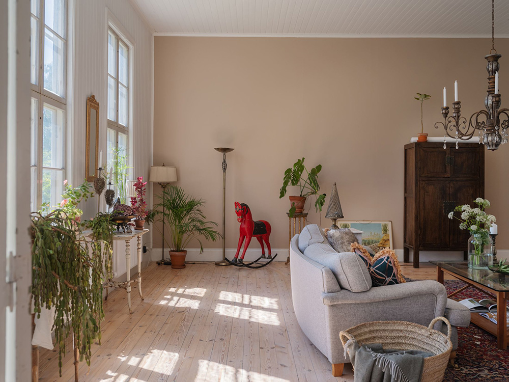 瑞典老村校改造的大型明亮别墅-14